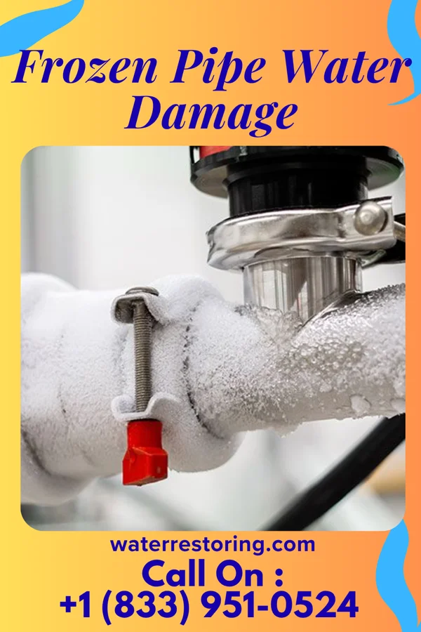 Frozen Pipe Water Damage in Springer, OK